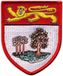 Patchion Blason Prince Edward Island - Dos magnétique - Patch/Badge/Emblème brodé