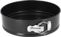 Gerimport Kitchen Pro Bakvorm/Springvorm - Metaal - Anti-aanbaklaag - Zwart - 24 x 7 cm