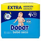 Dodot Baby Dry Extra Jumbo-pack, maat 4-62 stuks