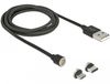 DeLOCK 85723 USB-kabel zwart 1,1m