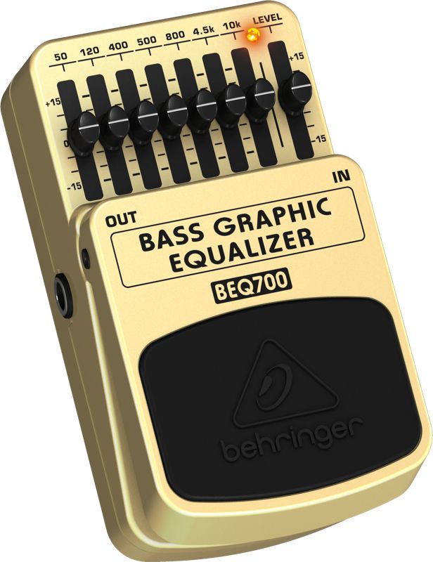 Behringer BEQ700 - Equalizer - Geel/Zwart