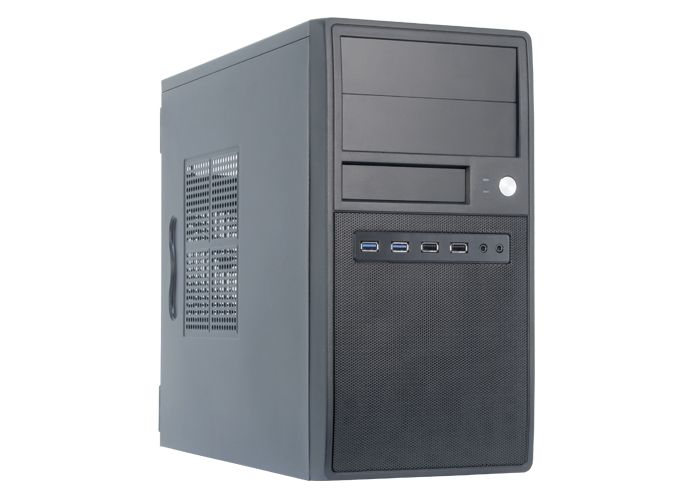 Chieftec CT-04B-OP - Computerbehuizing - Zwart