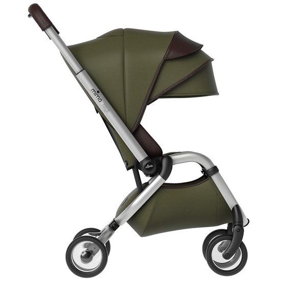 Mima Zigi Buggy - Olive Green - SHOWROOMMODEL - Verstelbare handgrepen - Slaapstand