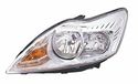 TarosTrade 37-0375-L-11474 koplamp voor elektrisch chroom met motor links