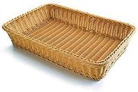 Lacor RECHTECKIG Broodmand 53X33,5X9, polypropyleen, beige, 53 x 33 x 9 cm