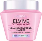 L'Oréal Paris Elvive Glycolic Gloss Mask 300ml - Dof haar - 6 stuks
