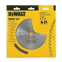 DeWalt DT4352 Zaagblad - 250 mm x 30 mm - 60 tanden