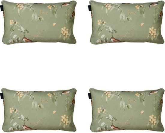 Madison Sierkussen Aria Groen 30x50x10cm Set van 4