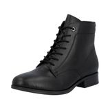 Rieker Dames 77030 Veterlaarzen, zwart, 36 EU
