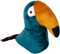 OSTARIA Deurstopper toekan - groen velvet - 22 cm