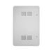 La Ventilazione SIG4060B Gas-revisieklep van ABS, wit, 450 x 650 mm