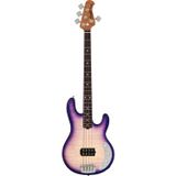 Sterling by Music Man Ray34 Flamed Maple Purple Sunset elektrische basgitaar