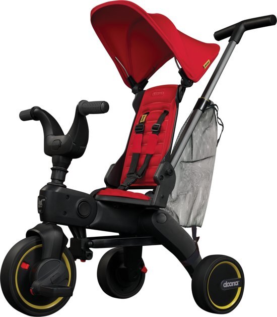 Doona Liki Trike S3 opvouwbare driewieler - Flame Red rood