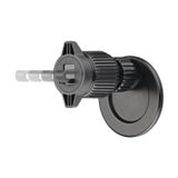 Cellularline MAGSFVENTWINDK Passieve houder voor Mobiele telefoon/Smartphone, Zwart