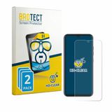 BROTECT - Screenprotector voor Murena Teracube 2s - Folie Beschermfolie transparant 2 Stuks