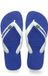 Havaianas Brasil Logo Tongs Unisexe Bleu