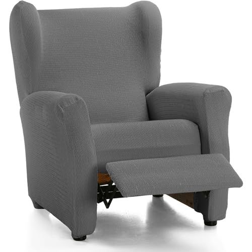 Elastische hoes voor relaxstoel - Grijs - 100% Made in Spain