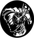 Instant Karma Clocks Wandklok, boksen, boksen, cadeau-idee voor enthousiastelingen, sport, sportschool