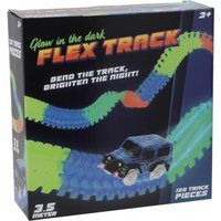 Top1Toys Racebaan glow track 120 delig 3,5 meter