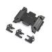 Axial AXI231047 Skid Plate & Upper Link Mounts: SCX10 III BC, meerkleurig
