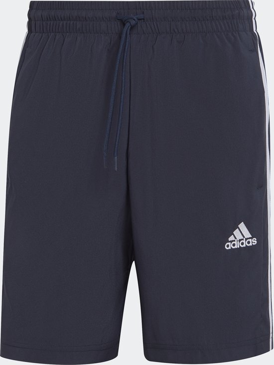 adidas Sportswear AEROREADY Essentials Chelsea 3-Stripes Short - Heren - Blauw- L