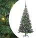 Sapin de Noël avec 150 LED avec support vert 120 cm PVC