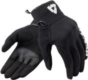 REV'IT! Access Dames Zwart Wit Handschoenen - Maat XXS