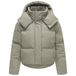 MARIKOO Dames winterjas gewatteerde capuchon buffermouwen N150