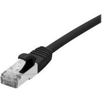 Exertis Connect - Verbindingskabel - RJ-45 (M) naar RJ-45 (M) - 1.5 m - afgeschermd F/UTP - CAT 6 - halogeenvrij, zonder haken - zwart