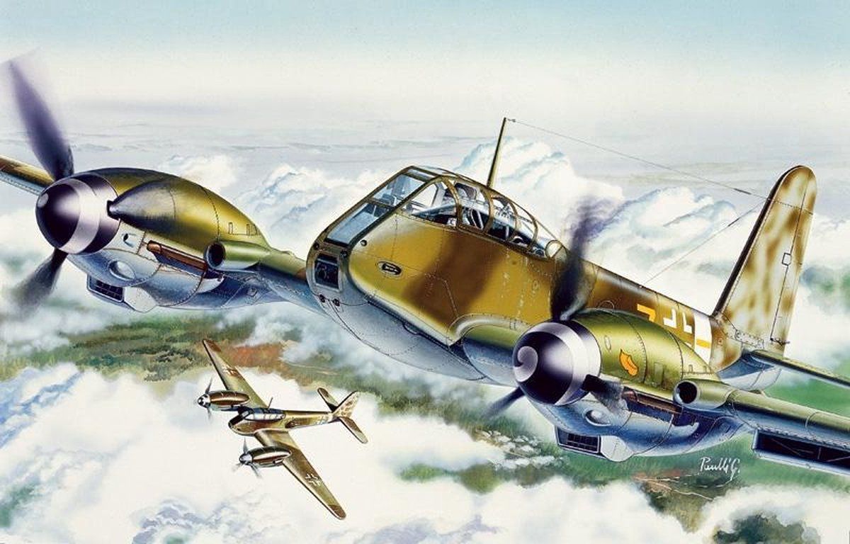 Italeri 510000074 - 1:72 ME 410 Hornis