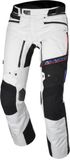 Macna Novac waterdichte motorfiets textiel broek - Heren - Wit/zwart/rood - Maat L