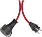 Brennenstuhl 1161850 Stroom Verlengkabel Rood 10 m H05RR-F 3G 1,5 mm²