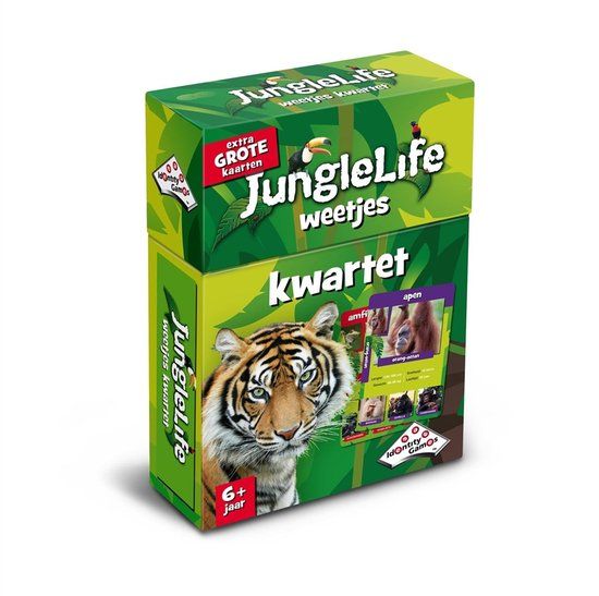 Identity Games JungeLife Weetjeskwartet - Bordspel - Multicolor