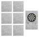 Vilt Dartbord Wandbeschermers Set van 6