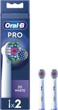Oral-B Pro 3D White - reserveborstel - 2 stuks