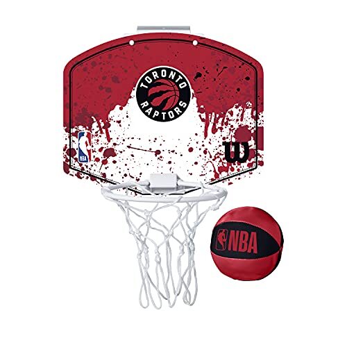 Wilson Mini NBA-Team Basketbal Hoop, TORONTO RAPTORS, Kunststof