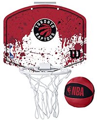 Wilson Mini NBA-Team Basketbal Hoop, TORONTO RAPTORS, Kunststof