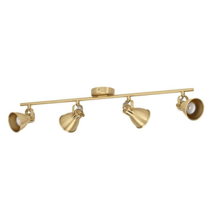 EGLO Seras - Plafond Spot - GU10 - 4-lichts - Goud