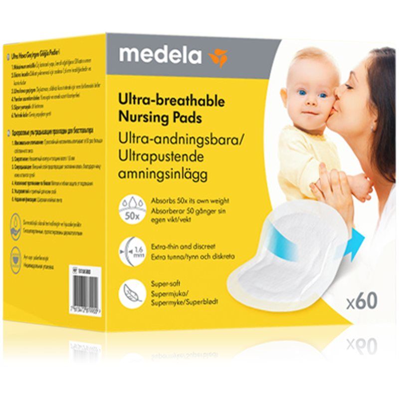 Medela Ultra-breathable Nursing Pads