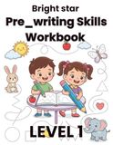 Pre-writing Skills Workbook: Tracing lines, Shapes, and simple objects