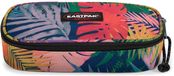 Eastpak Trousse simple ovale — Pochette de papeterie organisée avec compartiments intérieurs et poche zippée, 5 x 22 x 9 cm - Brize Retro Navy