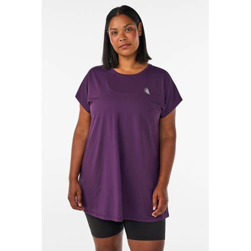 ACTIVE By Zizzi sportshirt - donkerpaars