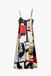 Desigual Damesjurk Lacroix Kort Gebloemd Wit/Zwart L