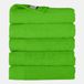 The One Serviette de bain - 70x140 cm - 5 pièces - Qualité hôtelière - 450 g/m² - 100% Coton peigné - Lime