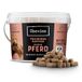 Chewies Trainingshap, paard, hondenlekkernijen, graanvrij, zacht en zonder suiker, monoprotein hondensnacks in hersluitbare emmer, Made in Germany, 8 x 300 g