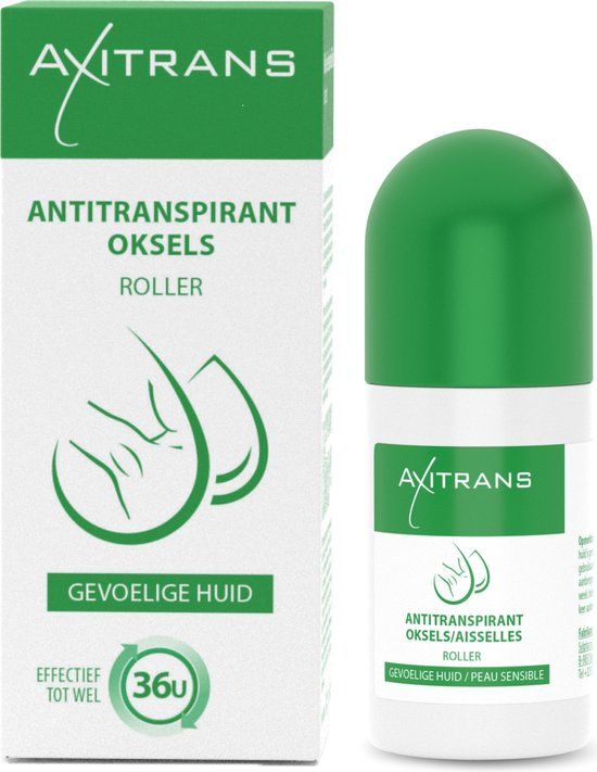 Axitrans Roller - Anti-Transpirant - Gevoelige Huid - 20ml