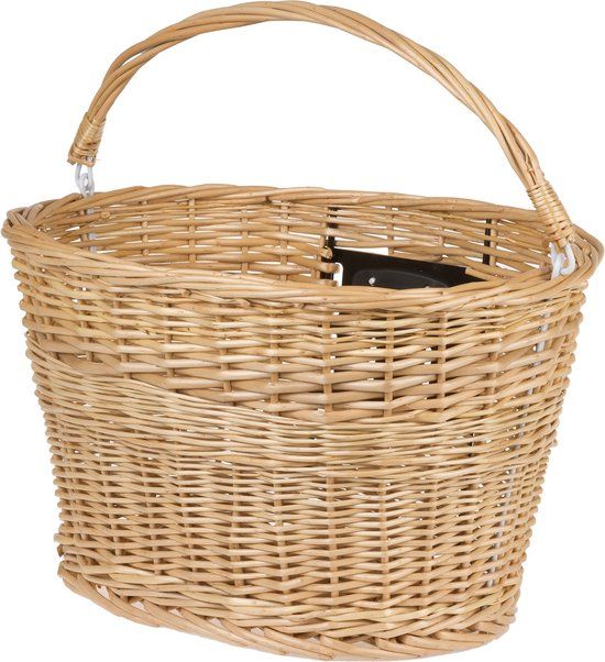 M-Wave BA-FW Clip Rieten Achter Fietsmand - 27L - Bruin