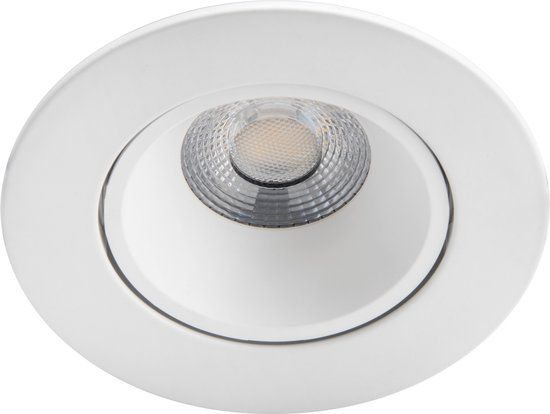 Philips Abrosa Inbouwspot - 1-lichts - Wit - GU10 - 9W - 2700K - 8.6cm