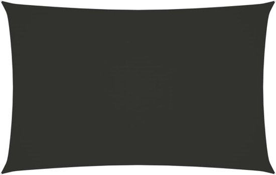 vidaXL Zonnescherm rechthoekig 5x8 m Oxford stof antracietkleurig