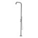 Fortifura Buitendouche vrijstaand Outdoor Original Met Handdouche Geborsteld RVS